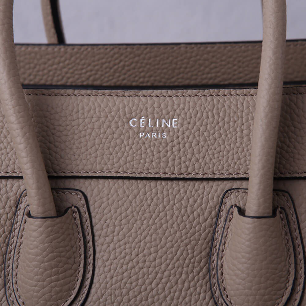 Ce**e micro luggage handbag in calfskin