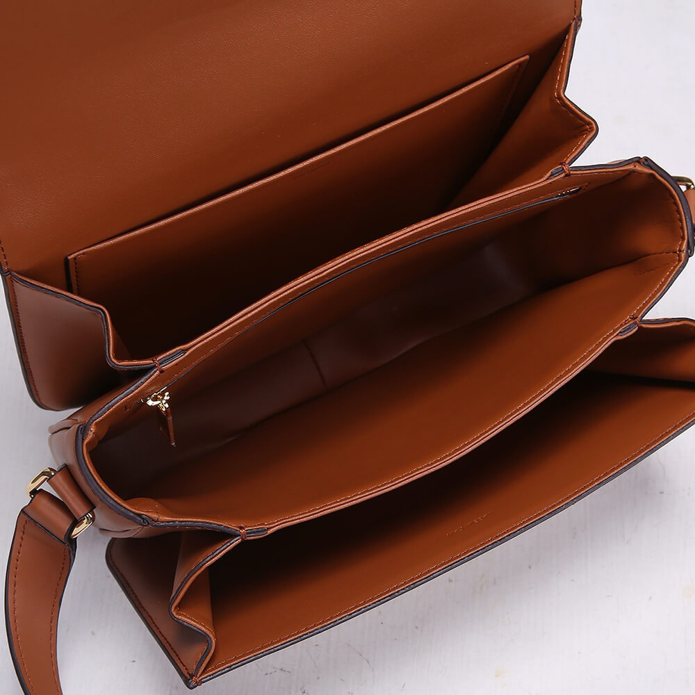 Ce**e classique triomphe bag in triomphe canvas and calfskin
