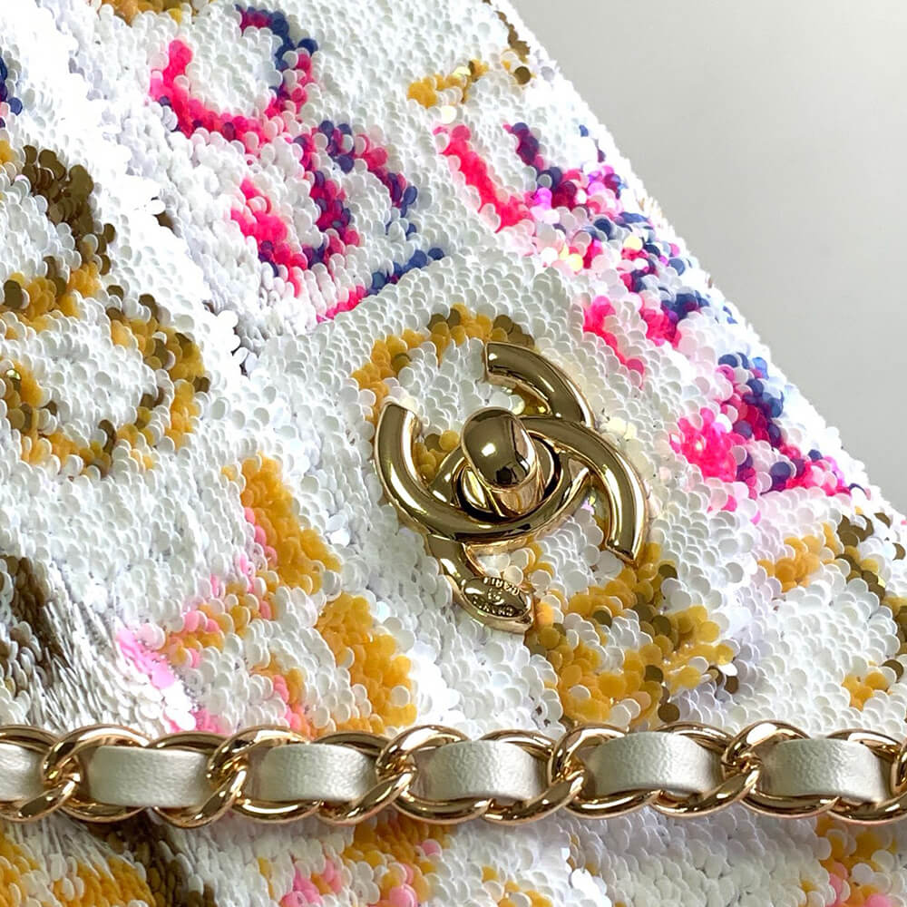 Ch*el small flap bag