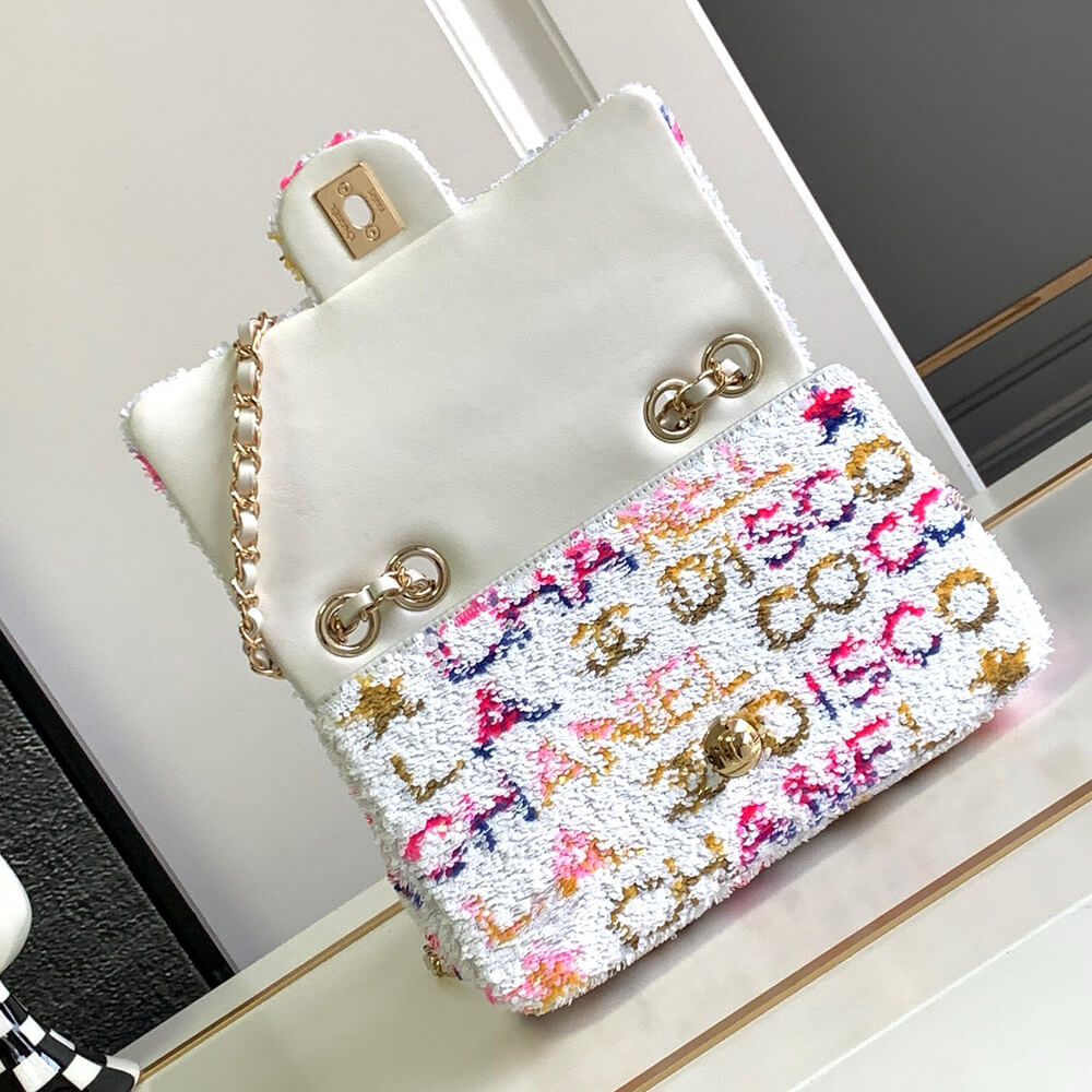 Ch*el small flap bag