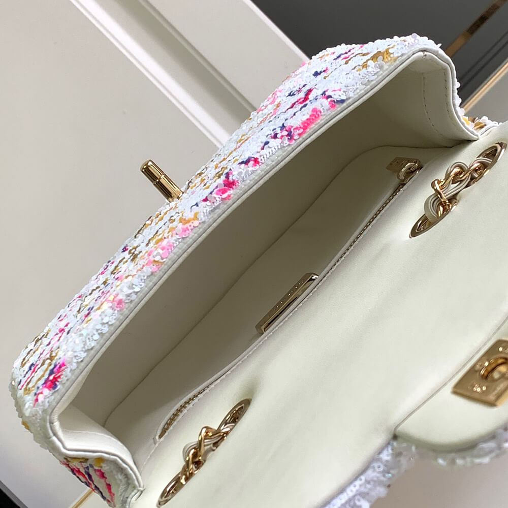 Ch*el small flap bag