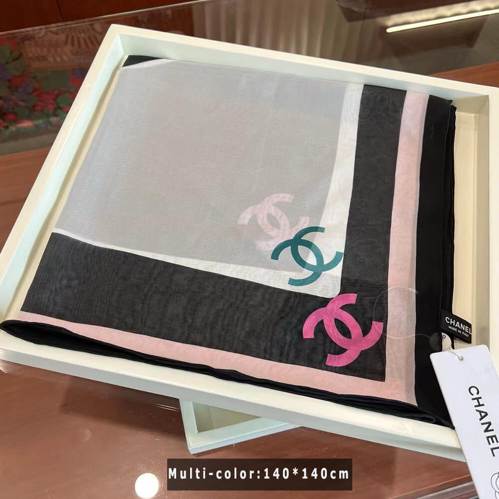 Ch*el square scarf