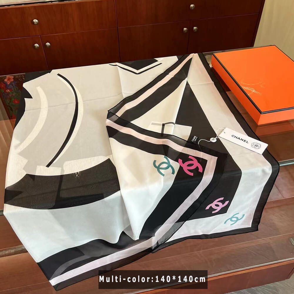 Ch*el square scarf