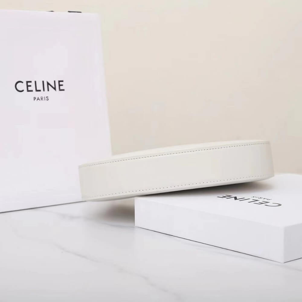 Ce**e medium tilly bag in shiny calfskin