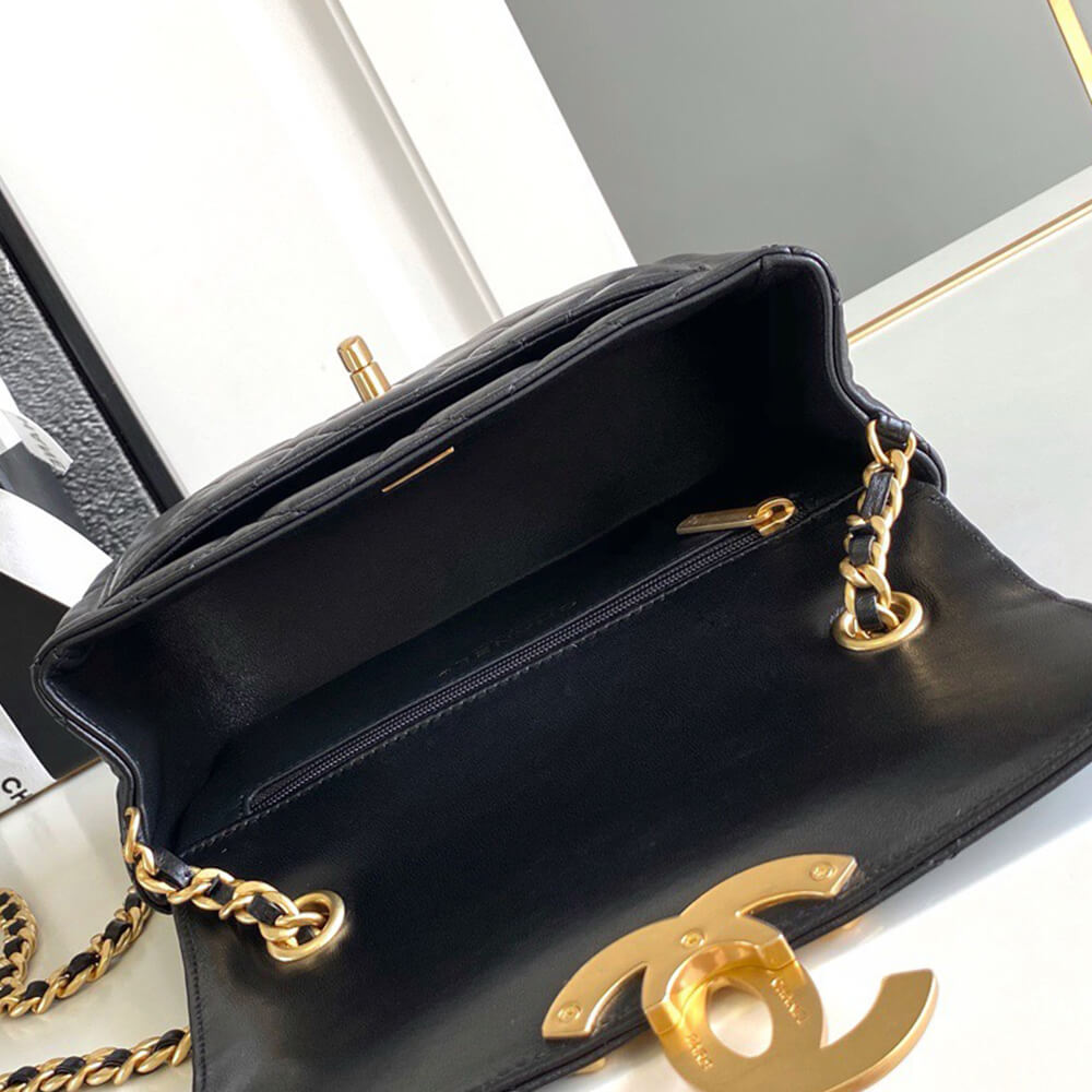 Ch*el mini flap bag(high-end grade)