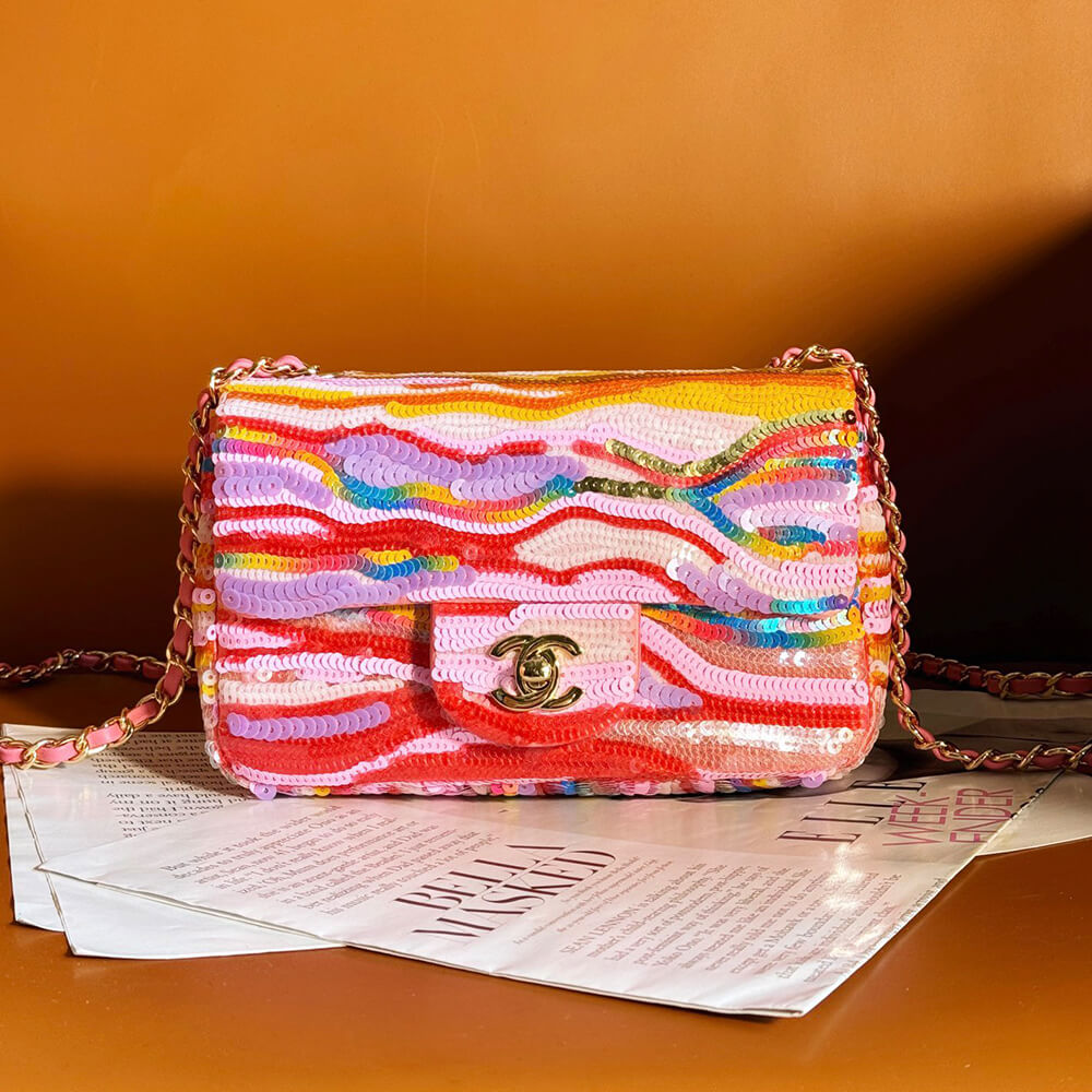 Ch*el small flap bag(high-end grade)