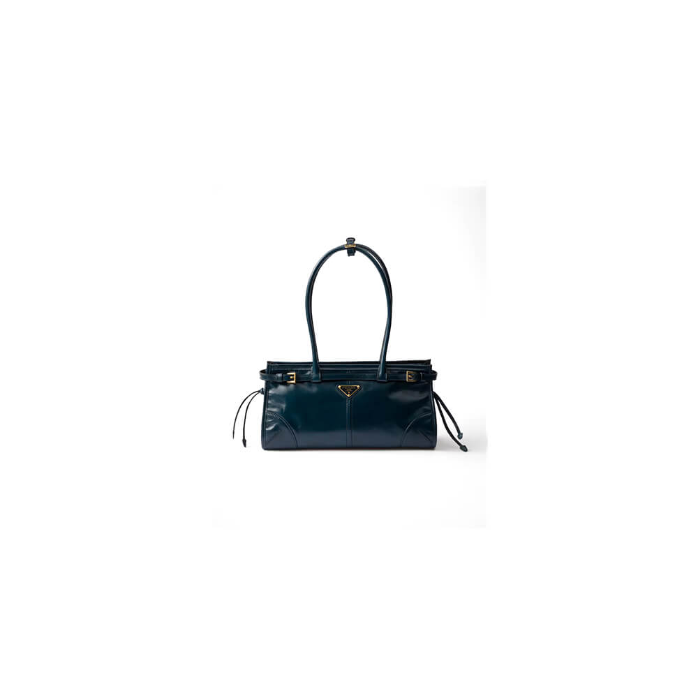 Pra*a medium leather handbag(high-end grade)