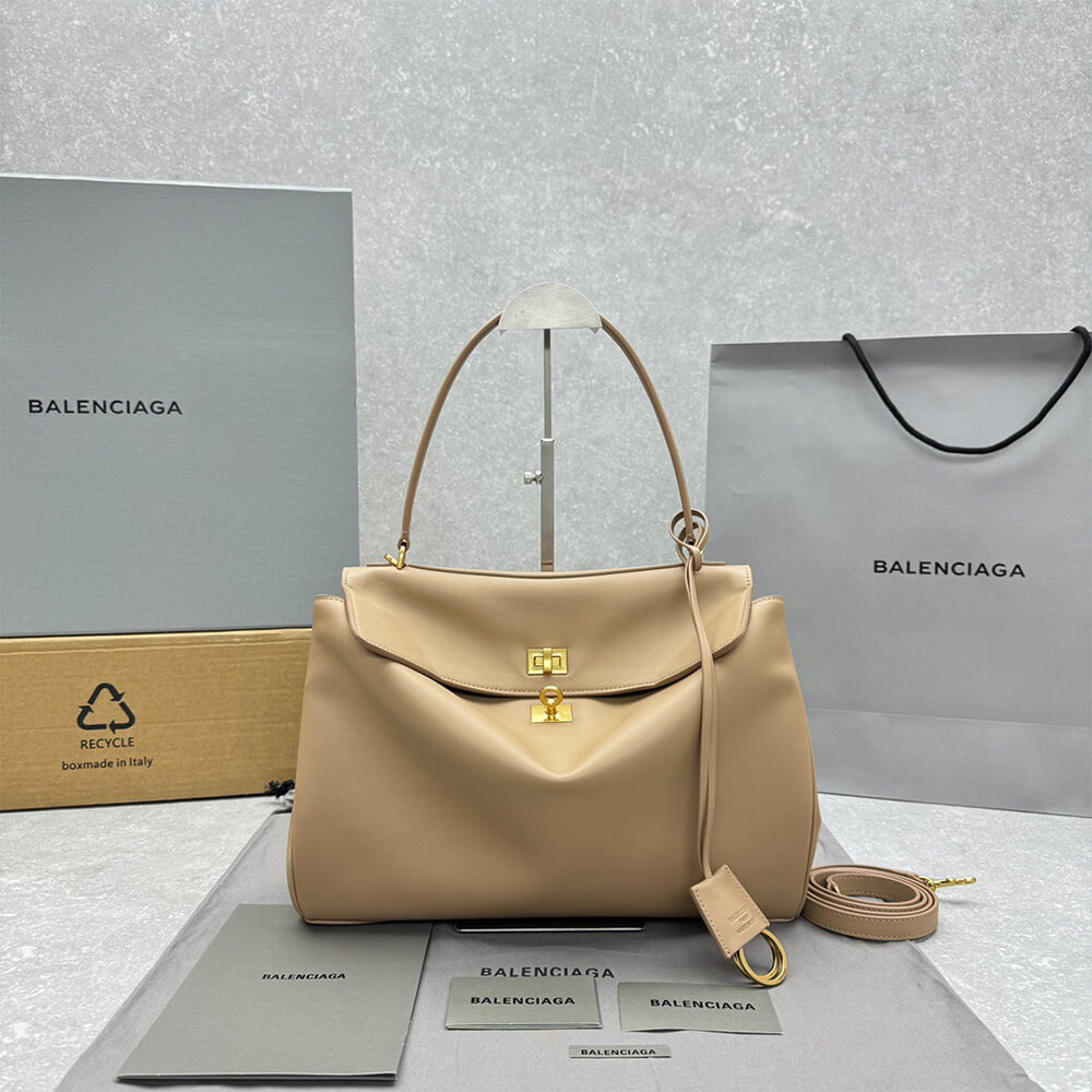 Ba*len*cia*ga rodeo medium handbag(high-end grade)