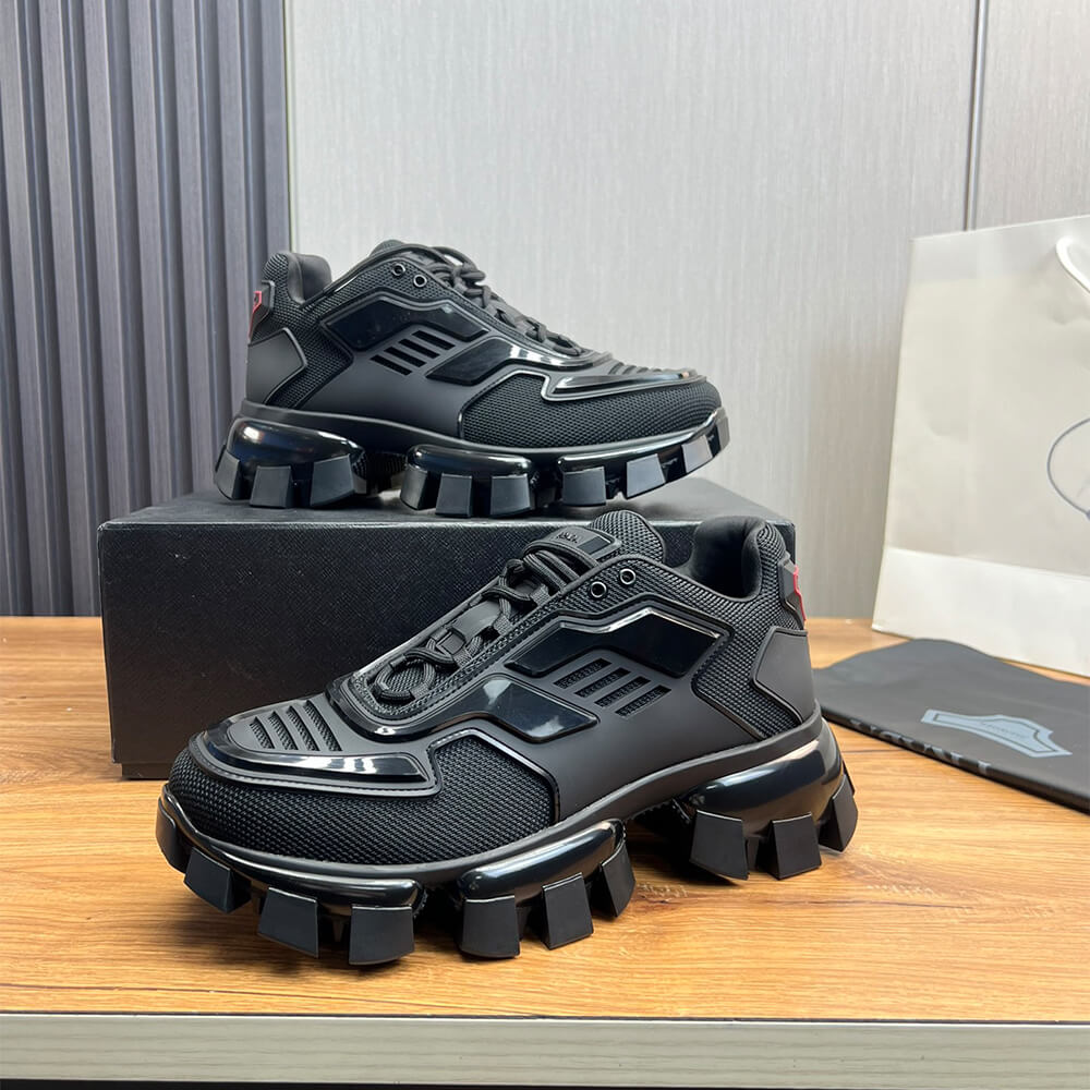 Pra*a cloudbust thunder technical fabric sneakers