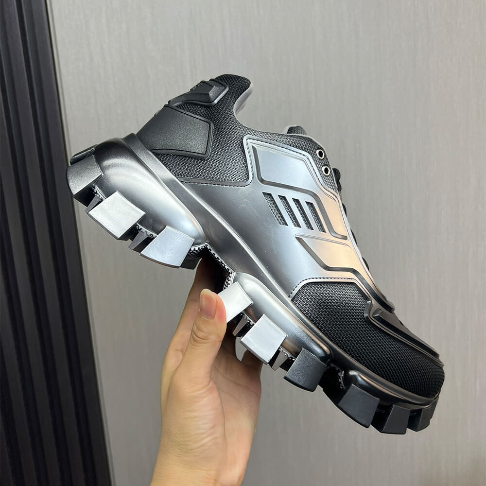 Pra*a cloudbust thunder technical fabric sneakers