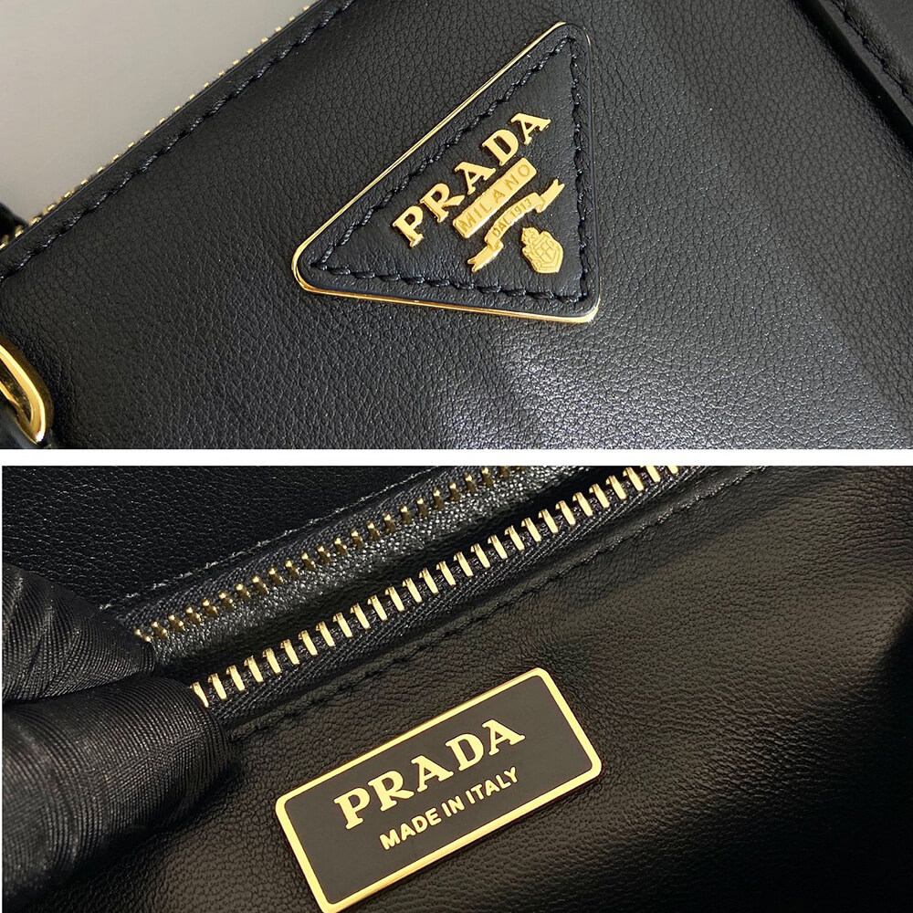 large Pra*a new galleria leather bag(high-end grade)