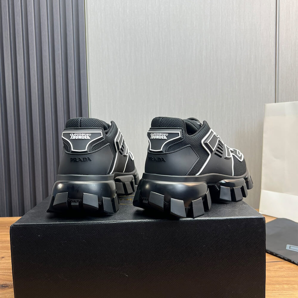 Pra*a cloudbust thunder technical fabric sneakers
